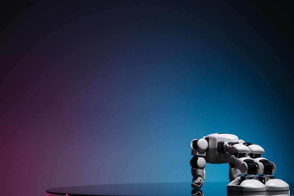 AI automation and job displacement concept